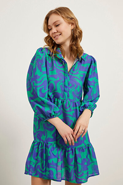 Arma Life Gömlek Yaka Elbise