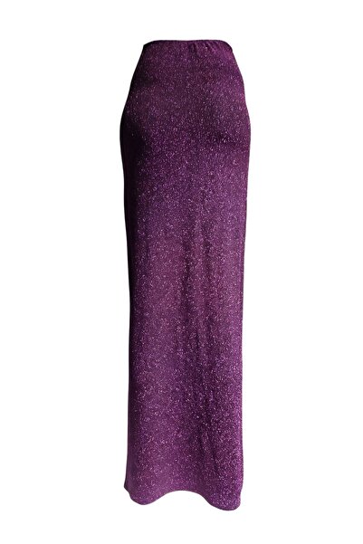 modayiğit Likralı Düz Dar etek sim detaylı