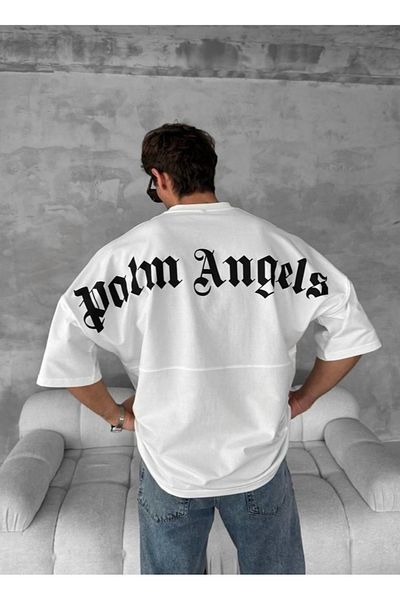 İLKCET MODA Πίσω εκτύπωση Unisex Oversize Tshirt