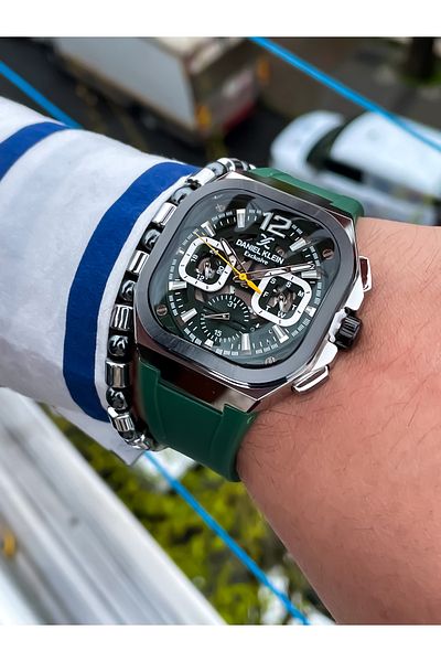 Daniel Klein New Season Men's Steel Watch and Bracelet Gift