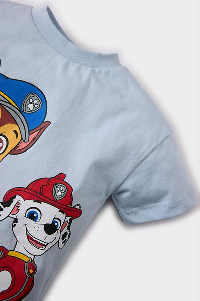 DeFacto Baby Boy Paw Patrol Crew Neck Short Sleeve T-Shirt E7171A525Sm
