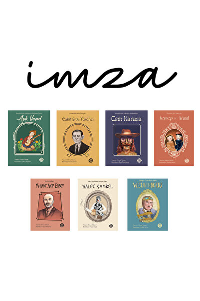 Bulutsu Yayınları İmza Seti- Biyografi Serisi 7 Kitap