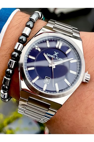 Daniel Klein Danıel Kleın Men's Steel Wrist Watch+bracelet Gift