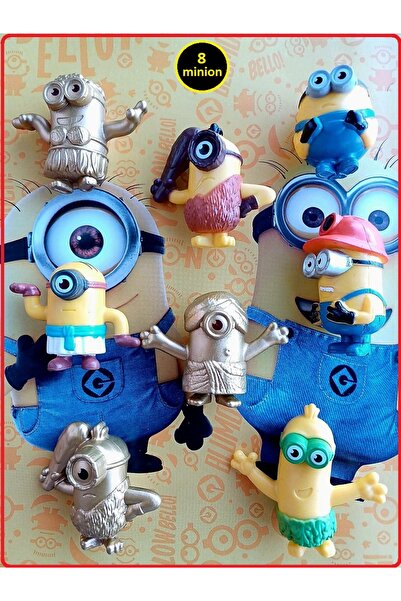 OYUNCAKSAHİLİ BOB KEVİN STUART 8 ADET MİNYON DESPİCABLE ME GİTARLI MİNİON OYU...