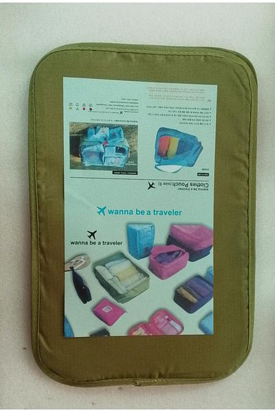 Generic 2 pieces of travel organizer bag