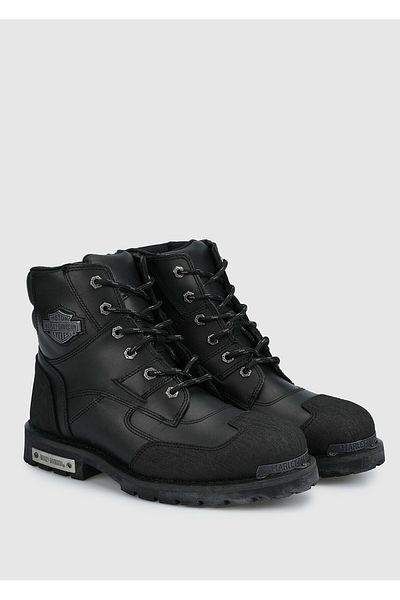 Harley Davidson Ανδρικές δερμάτινες μπότες Zak Black - B14 025m 100320