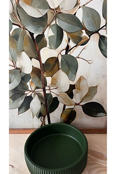 Workshop Warmth GAB Ripple Dekoratif Tabak I Çizgili Minimal Sunum Tepsisi