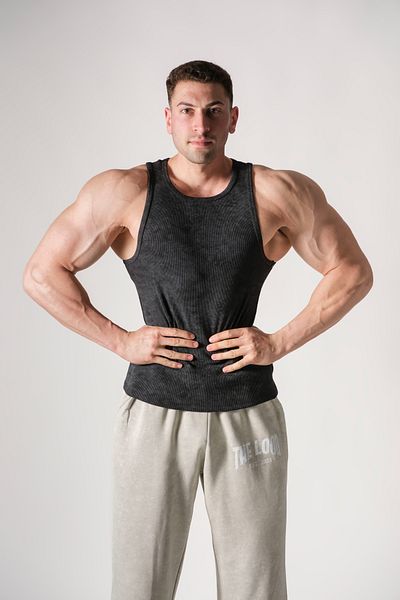 Thelood Black Form Fitilli Undershirt Lycra Cotton