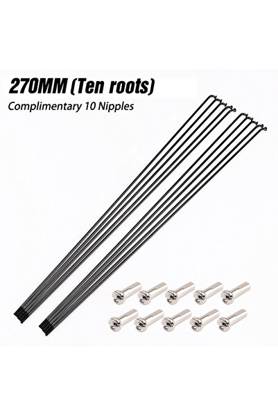 Choice 10 قطع -270 مم LEBYCLE أسلاك دراجة سلكية للدراجات الجبلية والطرق 304 أ...