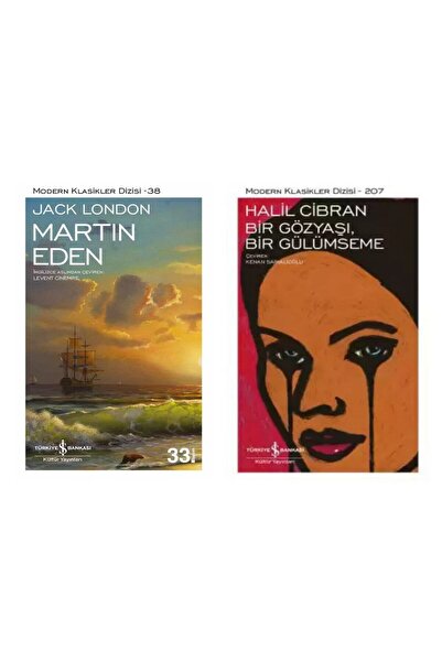 TÜRKİYE İŞ BANKASI KÜLTÜR YAYINLARI Martin Eden - Jack London - Bir Gözyaşı, ...