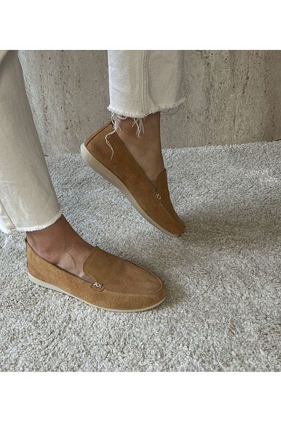 POTEEN Γυναικεία Loafer παπούτσια PTC Verda από γνήσιο δέρμα