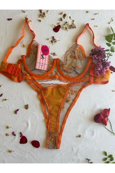 Dantelli Sütyen Bralet Takım(Sütyen&Tanga) Kadın İç Giyim