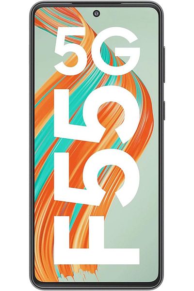 Samsung Galaxy F55 5G (Vegan Leather, Raisin Black, 8GB RAM, 256GB Storage)