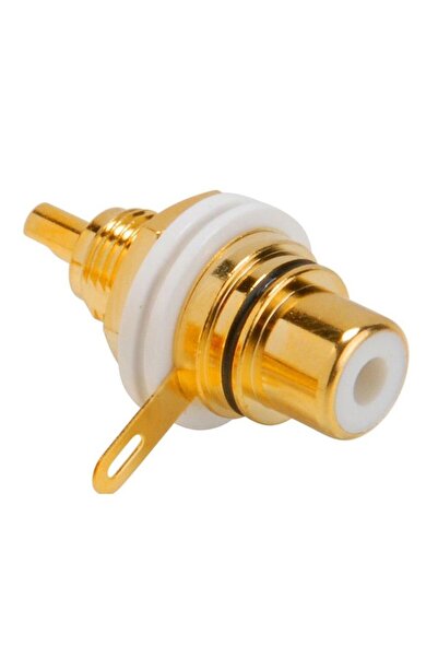 Mykablo RCA Şase Tipi Gold Konnektör Kırmızı+Siyah