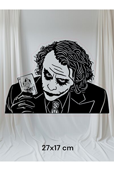 Limitless Design Joker Sticker çıkartma 27x17 Cm motorsiklet Laptop