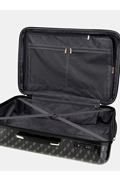 Guess JESCO 28 IN 8-WHEELER Kadın Antrasit Valiz TWHB8389988-COA