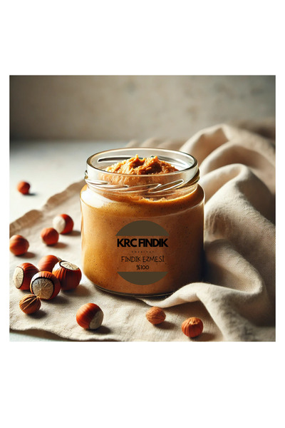 %100 Fındık Ezmesi Şekersiz 280gr