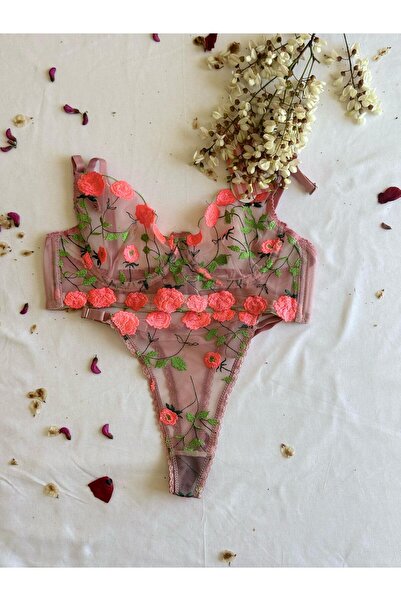 Dantelli Sütyen Bralet Takım(Sütyen&Tanga) Kadın İç Giyim