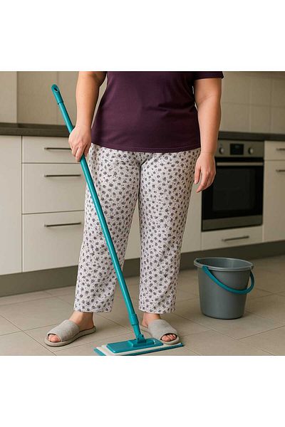 İLİBE PATTERNED MOTHER'S PAJAMAS