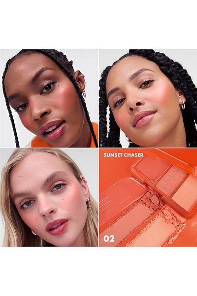 SEPHORA COLLECTION Palette Blush-Intense Pigmented Matte&Shimmer Finish Blush Palette 10g