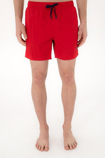 U.S. Polo Assn. Ανδρικό κόκκινο μαγιό TEKSPOR 210544 .0