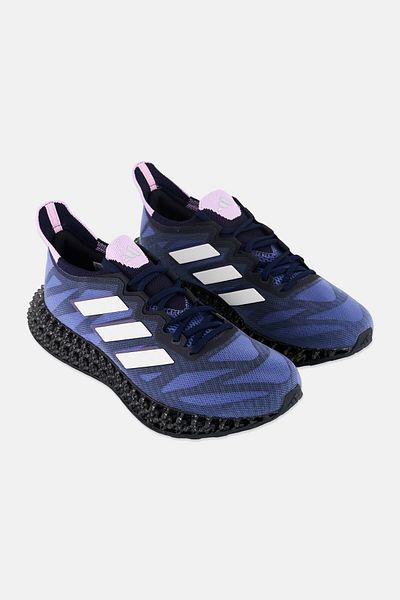 adidas Women 4DFWD 3 Lace Up Running Shoes, Navy Blue