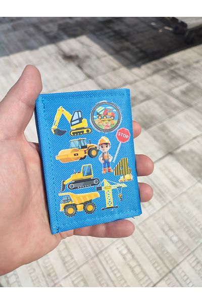 JANJAN Portofel sport, portofel unisex cu velcro, fermoar, breloc, compartiment pentru monede, portofel din material textil
