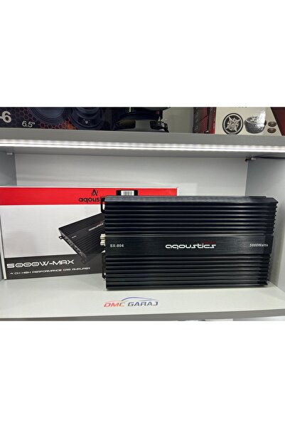 NETEX AQOUSTİCS AQOUSTİCS SX-804 4 KANAL ANFİ KANAL BAŞI 80RMS ÜST SERİ ANFİ