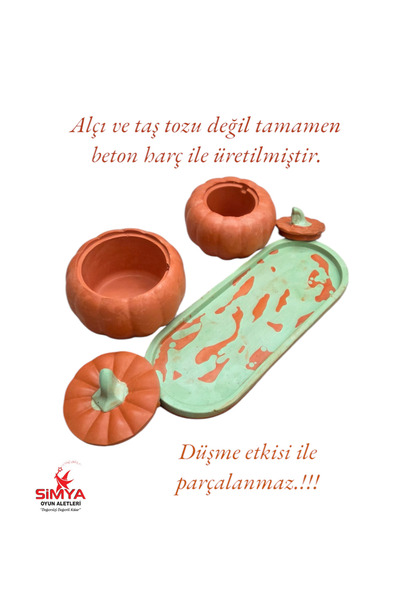 SİMYA OYUN ALETLERİ "Değersizi Değerli Kılar" Simya Bolluk Bereket Simgesi Balkabakları Dekoratif Aksesuar