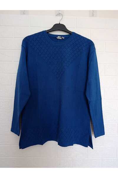 anne moda ankara Зимовий - весняний, 1. Якість, з еластаном, віскозний трикотажний светр/кофта