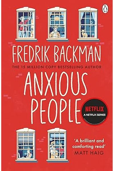 Penguin Books Anxious People: Paperback 19 Aug. 2021 by Fredrik Backman