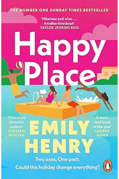 Penguin Books Happy Place:- fake dating with a twist! Paperback 7 Mar. 2024 by Emily Henry