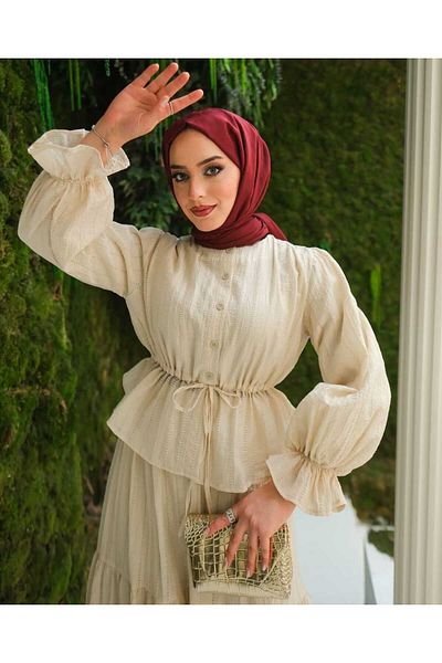 MODA VEDAT Γυναικεία φούστα Roly Muslin Suit (ΤΟ ΠΡΟΪΟΝ ΕΙΝΑΙ ΦΟΥΣΚΩΜΕΝΟ)
