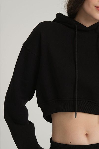 Sumain Design Raster Black Hoodie (Fleece)