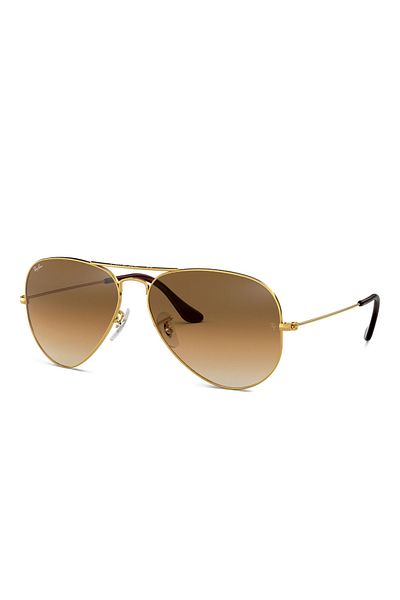 Ray-Ban نظارة شمسية أفياتور Rb3025 001/51 بني متدرج مقاس 58