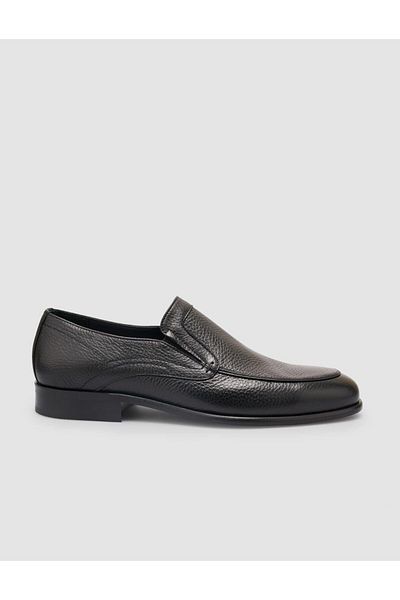 Cabani 100% Genuine Leather Black Men's Classic Shoes