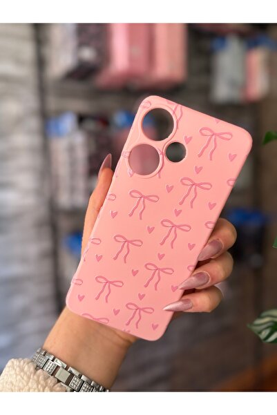Store Infinix Hot 30I Compatible Camera Protected Silicone Velvet Inside Phone Case with Launch Pattern