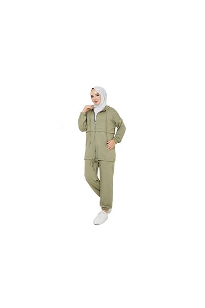 cskticaret Tesettür Double Face Fabric Set in Size 38/44