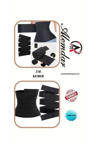 Alemdar 3 meter waist belt, to tighten the waist and hide the belly
