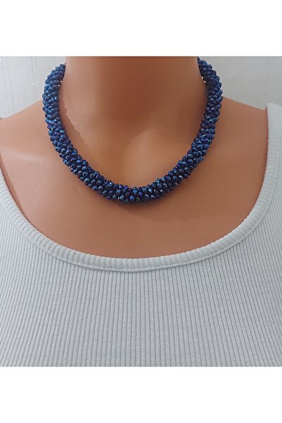 Nej Hapishane İşi Kristal Boncuk Kolye