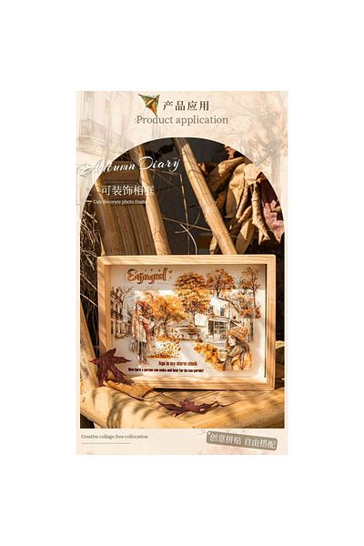 İthal O3-25 Pcs Autumn Pet Sticker - Number : 1
