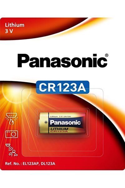 PANASONIC Panasonic CR123A Lithium 3V Indonesia Battery - 1 Piece