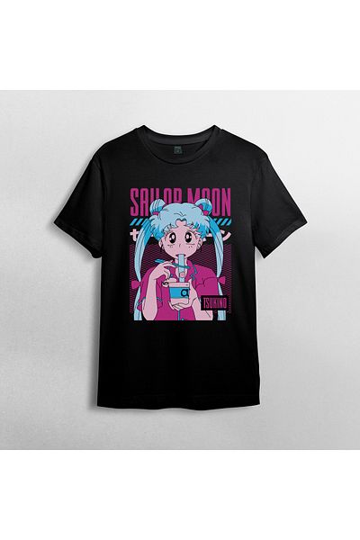 Pixxa Μπλουζάκι Unisex 100% βαμβακερό Sailor Moon Model 11