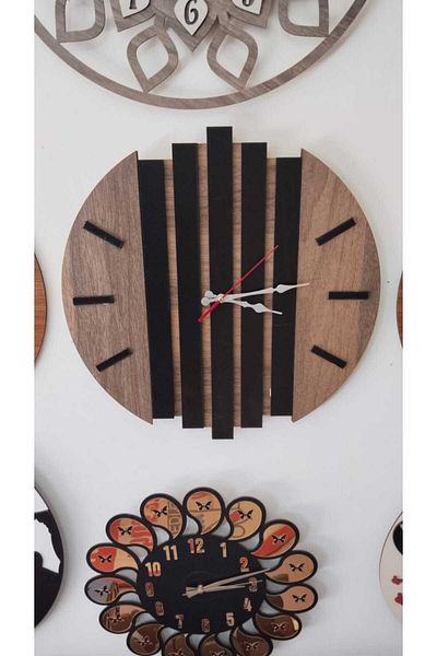 mrchediyesepeti Modern Wood Wall Clock