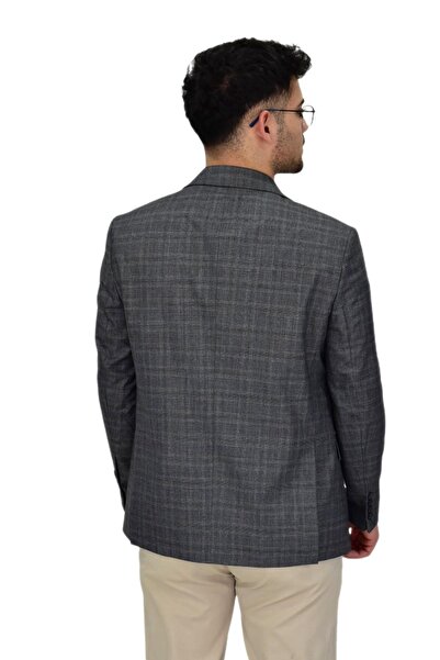 Suitmen Чоловічий картатий спортивний піджак 4 Drop BGL-ST04477