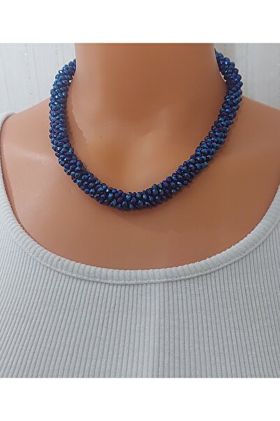 Nej Hapishane İşi Kristal Boncuk Kolye