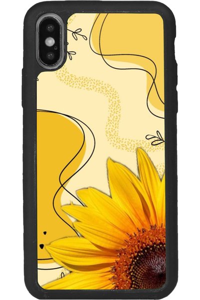 BGAKSESUAR حافظة متوافقة مع هاتف iPhone XS Max باللون الأسود غير اللامع من ال...