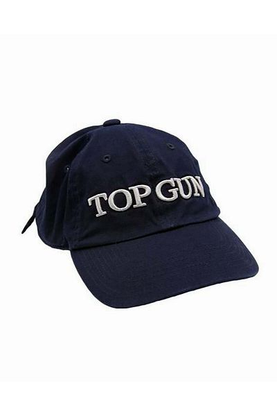 TOP GUN Embroidered Baseball Cap for Men Adjustable Vintage Hat Aviation-Inspired Cotton Cap