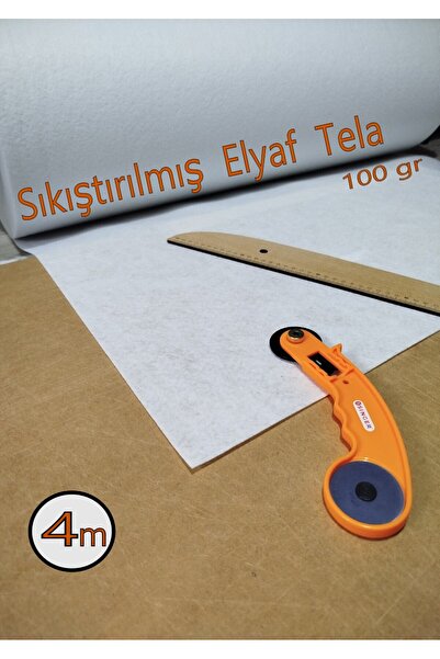 twowall Sıkıştırılmış Elyaf Tela, Dolgu Telası , Fitillik Tela ( 4 Metre )