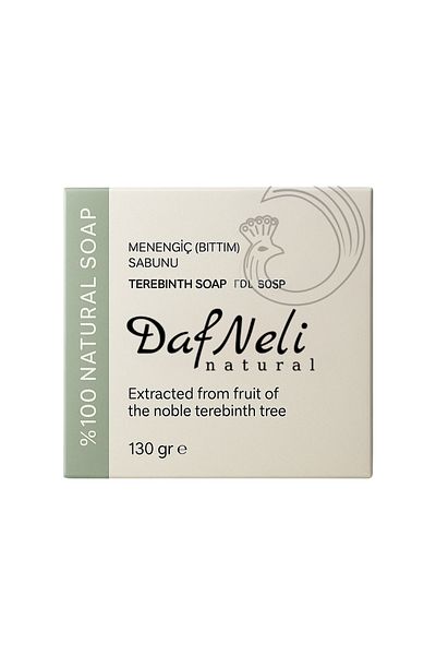 Dafneli Natural Terebinth (Bıttım) Soap, 130 Gr